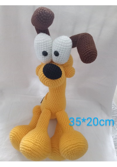 Amigurumi Sarı Köpek