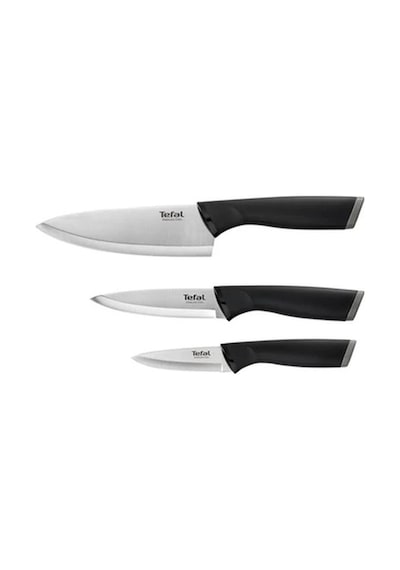 Tefal Comfort 3'lü Çelik Ergonomik Saplı Mutfak Bıçak Seti Çelik