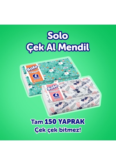 Solo Çek-Al Mendil 4 x 150'li