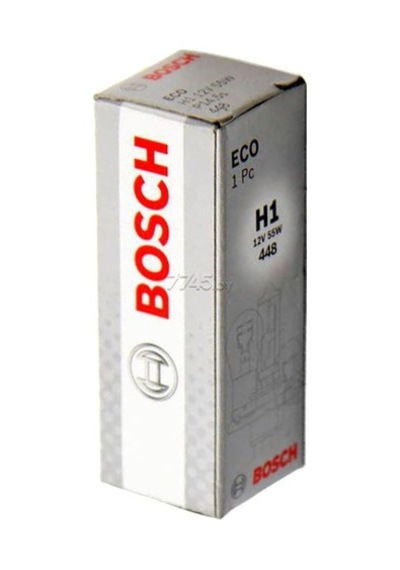 2 Adet Set Bosch  H1 Ampül Eco H1 12V 55W P145S