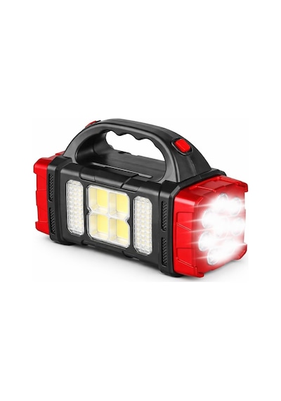 Vıvaluxe Solar Led Kamp Feneri, , 8 Led Ultra Parlak Taşınabilir Kamp Lambası, , Kamp, Balıkçılık, Acil Durum Ve Genel
