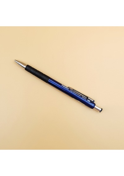 Noki Verona 8900 0.7 Mm Uçlu Kalem Kauçuk Tutuşlu Metal Klipsli Koyu Mavi