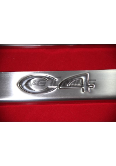 Citroen C4 Hb Krom Kapı Eşiği Tk 2005-2010 4Kapı Paslanmaz Çelik N11.8026