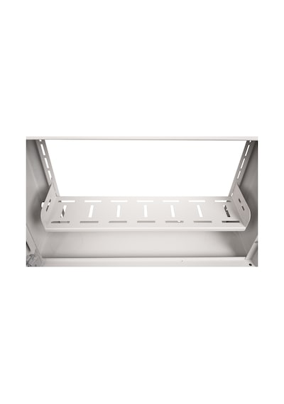 Alfafonet Ziglat 400 Serisi Wifi Box Duvar Tipi Modem Ve Wifi Kutusu 400x120x280 Mm Mat Beyaz Perfore Metal Kapak Montajlı