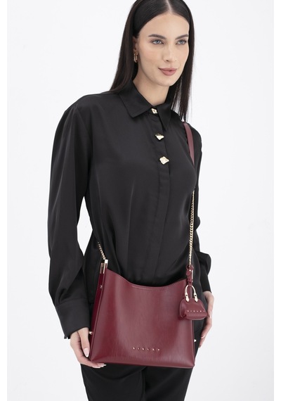 Sisley Kadın Kol Çantası Sly272 Bordo