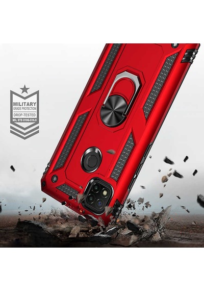 Xiaomi Redmi 9c Kılıf Zore Vega Kapak Mavi