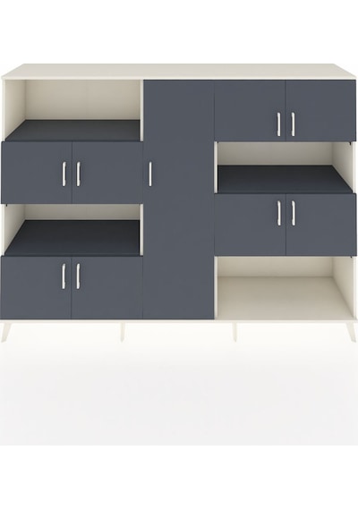 Hyperion Dolap 10 Raflı 9 Kapaklı 220x44x163 Aytaşı-antrasit Aytaşı-antrasit Hyperion Dolap 10 Raflı 9 Kapaklı 220x44x163 Aytaşı-antrasit Aytaşı-antrasit