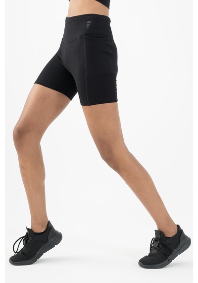 Maraton Active Slimfit Kadın Şort Koşu Siyah Şort 22281-siyah