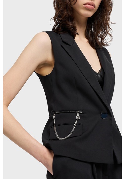 Armani Exchange Bayan Yelek Xw000435 Af12749 Uc001 Siyah Siyah