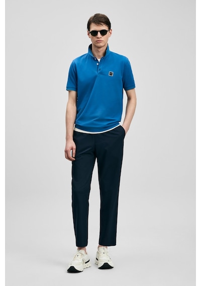 Lufian Carter Smart Erkek Polo T-shirt 111040233 Mavi