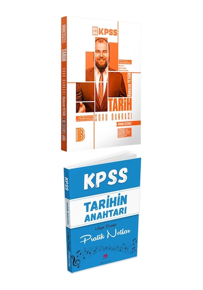 2026 Kpss'nin Anahtarı Tarih Pratik Notlar + Benim Hocam Tarih Soru Bankası