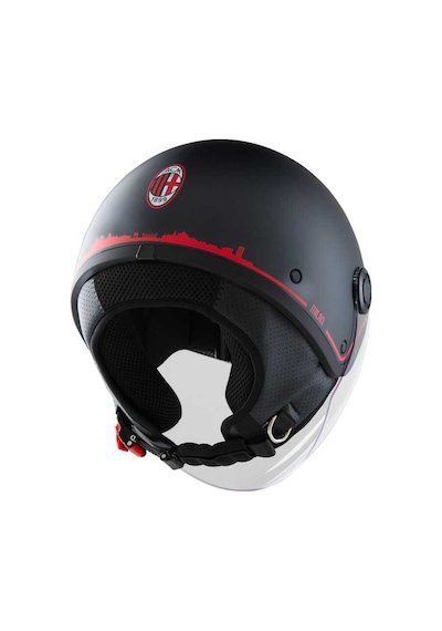Tucano Urbano El Jettın 6.0 Yarım Kask Mılan Skylıne Mat Siyah Diğer