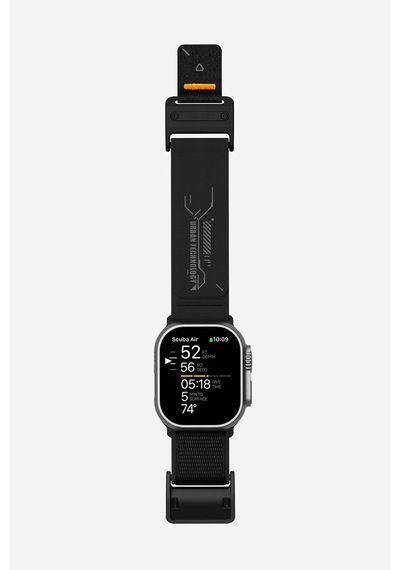 Watch Ultra 1-2 Ve Series 10/9/8/7/6 Uyumlu Mag Buckle Mıknatıslı Slim Kordon A11 Siyah