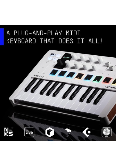 Arturia Minilab 3 - Beyaz