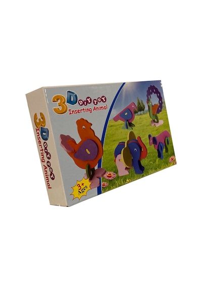 Bak Gel Al 3 Boyutlu Hayvan Puzzle