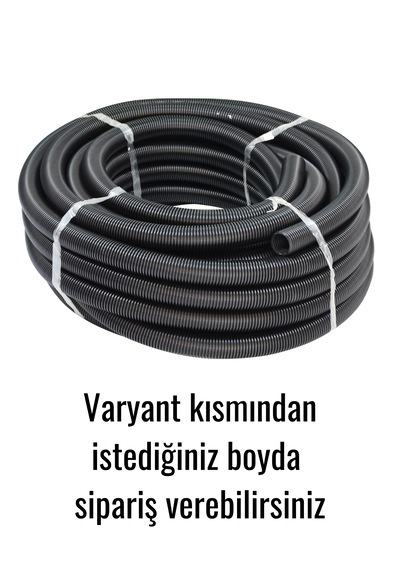 Sanayi Tipi Süpürge Hortumu 3 Metre, Oto Yıkamacı Süpürge Hortumu