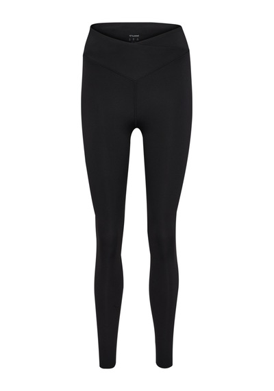 Hummel Slim Fit Yüksek Bel Tayt Kadın Tayt 230453-2001 Siyah