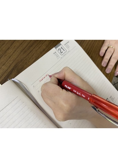 Mılan 1765819325 Ball Kırmızı Gel Kalem - 25li