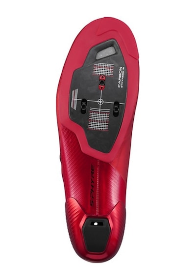 Shimano S-phyre Sh-rc903 Spd/sl Yol Bisikleti Ayakkabısı Kırmızı 44.5 Siyah