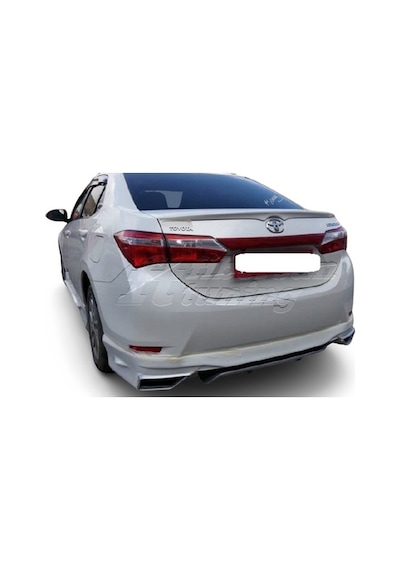 Toyota Corolla Uyumlu Arka Ek Arka Tampon Eki 2013-2018 arası
