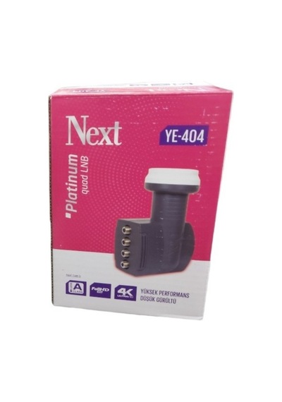 Uydupark Next YE-404 4'lü LNB + 15 M Mag Anten Kablosu