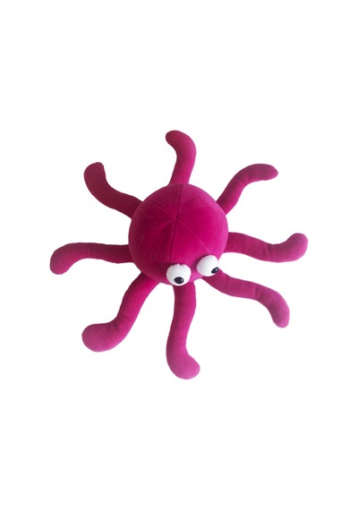 Ahtapot Pembe Wellsoft 36 Cm