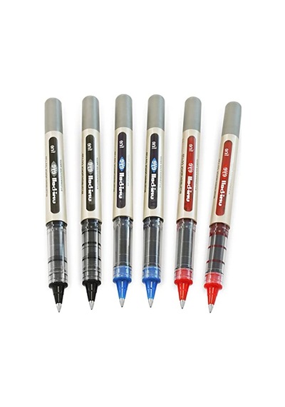0.7 Mm Uçlu Tükenmez Kalem Seti, 6 Renkli Paket