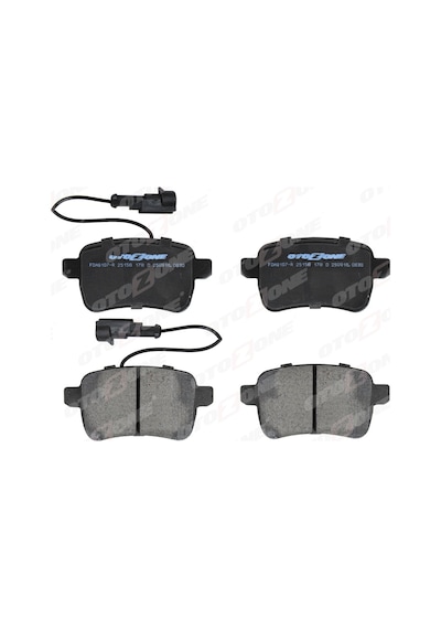 Otozone Fda9107-r Arka Balata Fişli Alfa Romeo Gıulıetta 09 1.4 Tb 1.6jtd 71770092 -