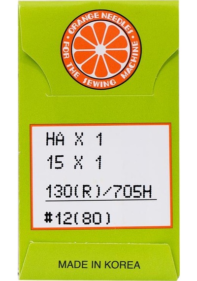 Orange Hax1 Ev Tipi Dikiş Makine İğnesi 12 Numara 10 Adet