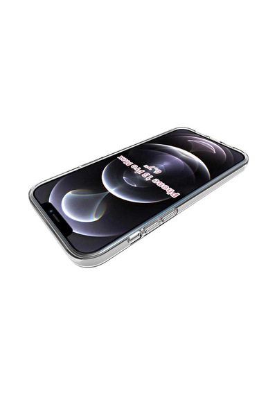 Goocamp Apple iPhone 13 Pro Max Uyumlu Süper Silikon Kılıf-renksiz Renksiz