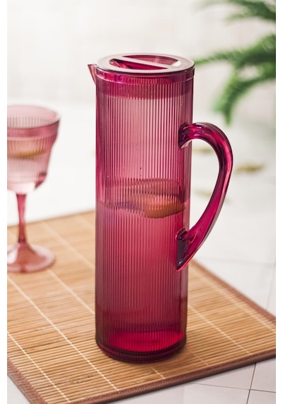 Ew'S Akrilik Barok Sürahi 1.5 L Mürdüm