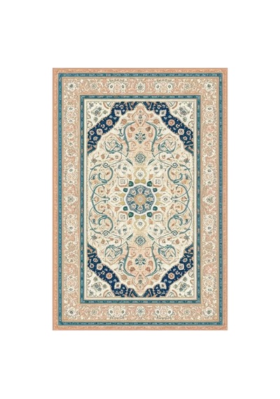 Kartela Halı Mora Halı Jüt Taban Dokuma Halı - 120 X 180 Cm Çok Renkli