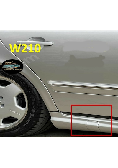 Mercedes W210 Marşpiyel Kapakları Sağ Sol Takım Plastik
