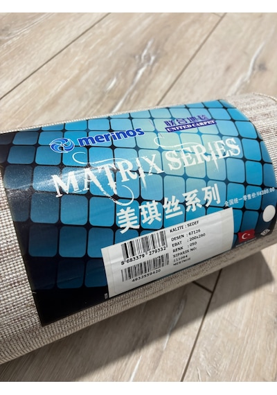 Merinos Halı Matrıx %100 Akrilik 200x290 Ebatlı +yatışmaz Halı