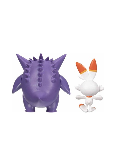 Pok Pkw2548 Pokemon Battle 2li Figür - Gengar Scorbunny