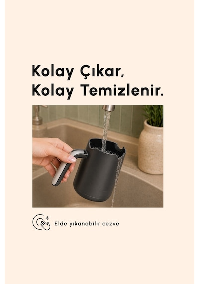 Emsan Kumda Türk Kahve Makinesi Black