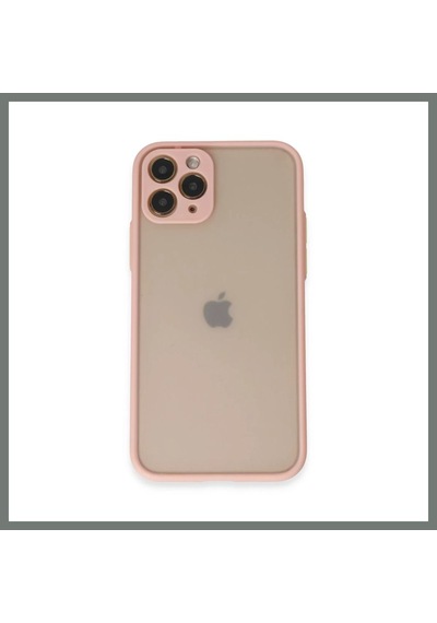 Bezos İphone 11 Pro Uyumlu Kılıf Montreal Silikon Kapak - Pembe Mmbz