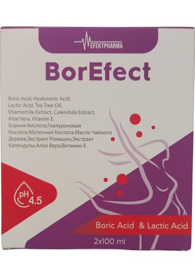 Borefect Genital Bölge Temizleyici 2 x 100 ML