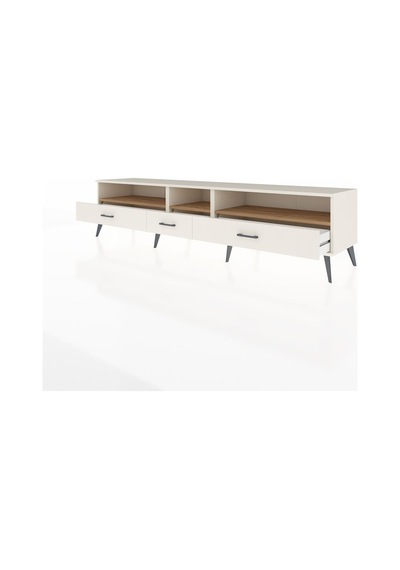 Hyperion Tv Ünitesi 3 Raflı 3 Çekmeceli 220x44x51 Aytaşı-çam/aytaşı Atlas Çam/aytası - Aytası Hyperion Tv Ünitesi 3 Raflı 3 Çekmeceli 220x44x51 Aytaşı-çam/aytaşı Atlas Çam/aytası - Aytası