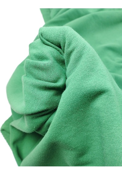 Canlı Çimen Yeşili 2 İplik Penye Kumaş Pamuksu Yumuşak Sweatlik & Eşofmanlık En: 195cm-11971