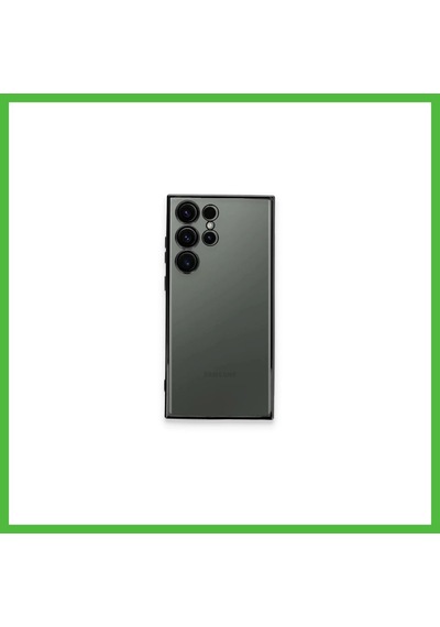 Vaveni Samsung Galaxy S24 Ultra Uyumlu Kılıf Lensli Silikon - Yeşil Arz