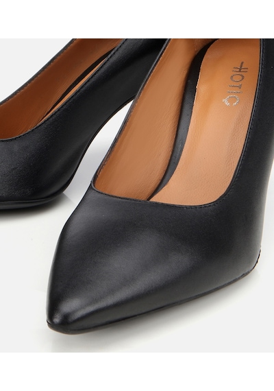 Hotiç Kadın Deri Siyah Esnek Tabanlı Stiletto 01ayh312510a100 Siyah