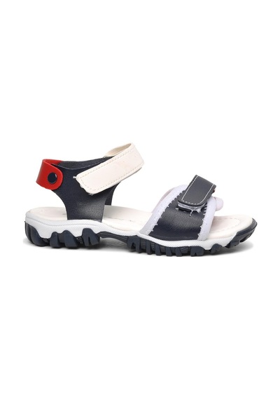 Ayakmod 22y06 Lacivert-kırmızı-beyaz Erkek Çocuk Sandalet 001