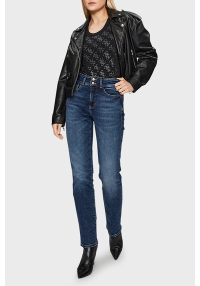 Guess Kadın T Shirt W3bı53 J1314 Jblk Siyah