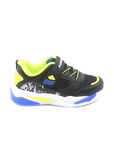 Pepino 1648 Unisex Çocuk Spor Ayakkabı Siyah Sarı Siyah - Sarı