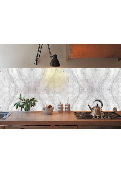Tink Kendinden Yapışkanlı Gri Ağ Desenli Pvc Panel 41x62 Cm