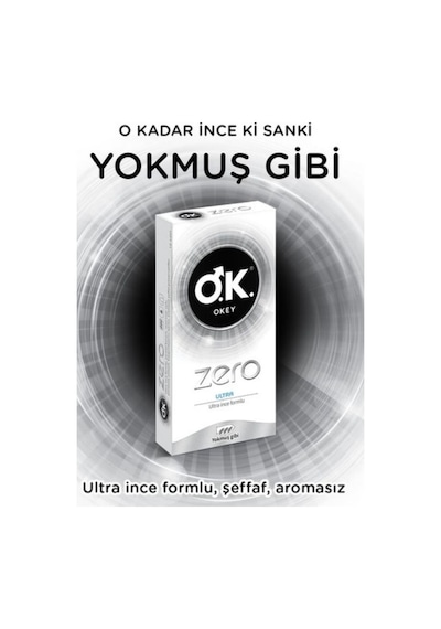 Zero Ultra Prezervatif 10'lu