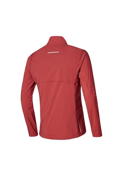 Mizuno Premium Warm Jacket Erkek Yağmurluk Bordo Kırmızı