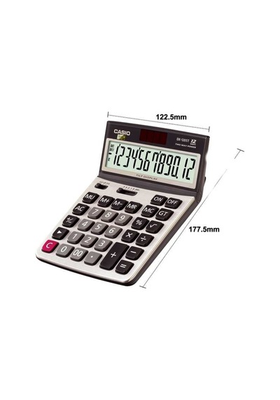 Ekstra Geniş Lcd Ekranlı Hesap Makinesi, Metal Ön Yüz 124-Pembe