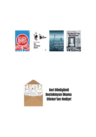 Ahmet Tulgar 4 Kitap Set + Okuma Sticker'ları